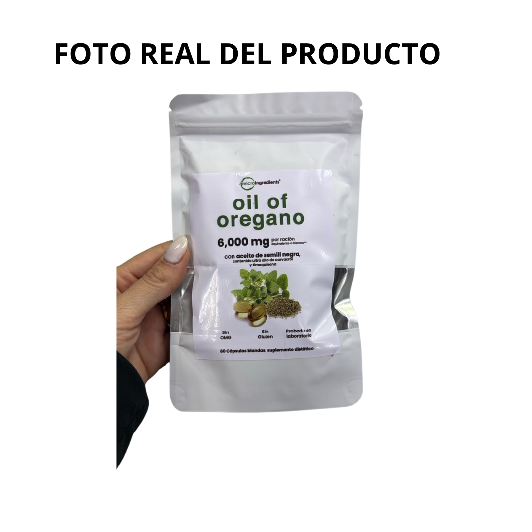 Aceite de oregano®|Con semilla negra