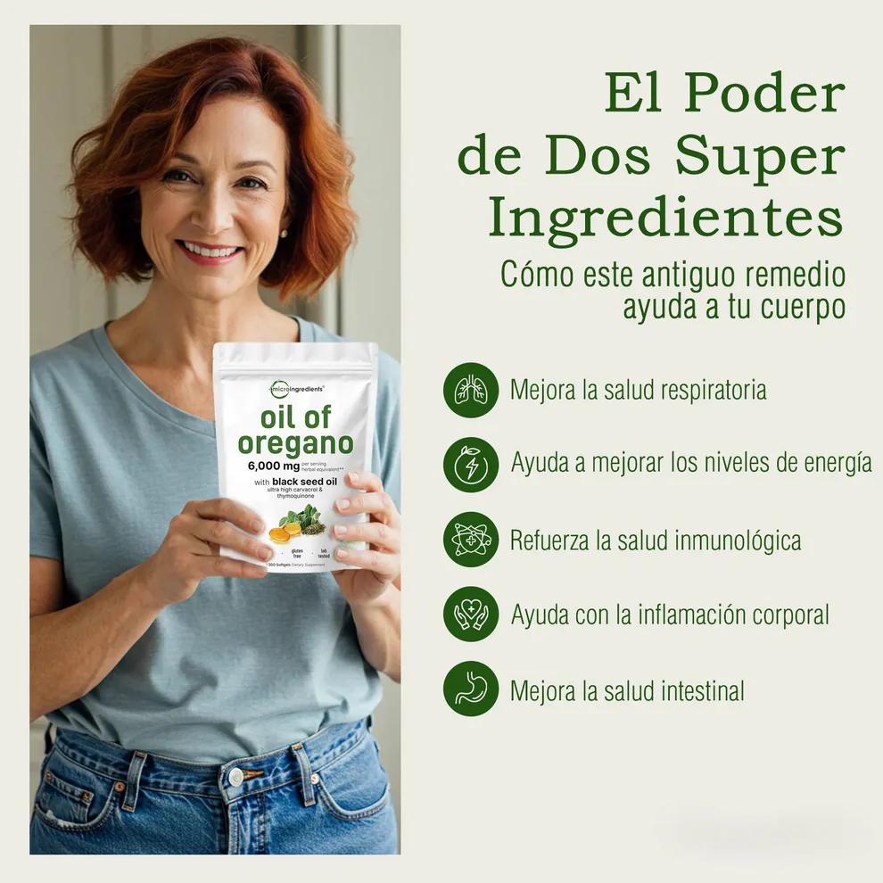 Aceite de oregano®|Con semilla negra