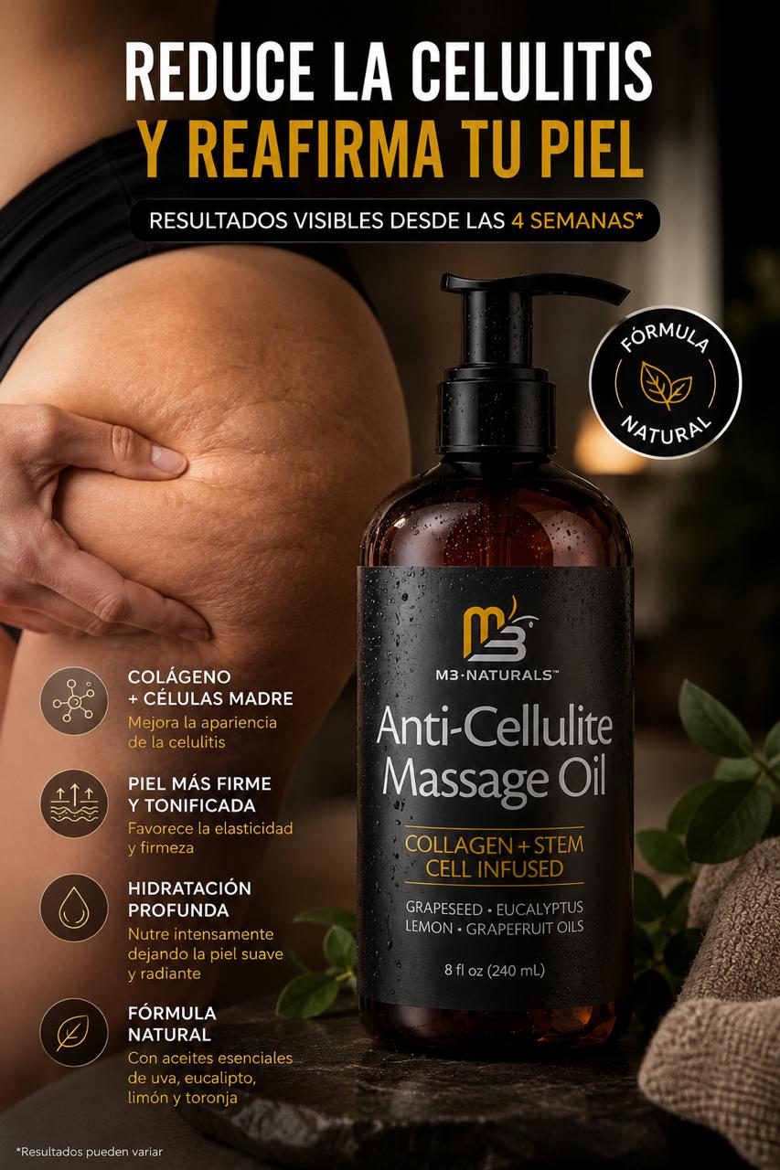 El aceite que está borrando la celulitis de miles de mujeres