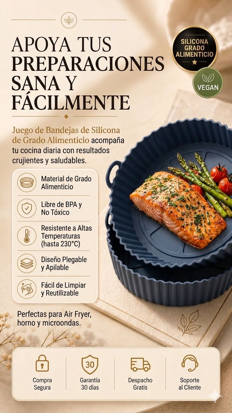 CLEANFRY™ — Kit de Silicona Antiadherente