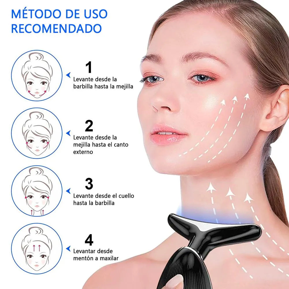 Masajeador Facial Reafirmante™ + Sérum de vitamina C ¡DE REGALO!
