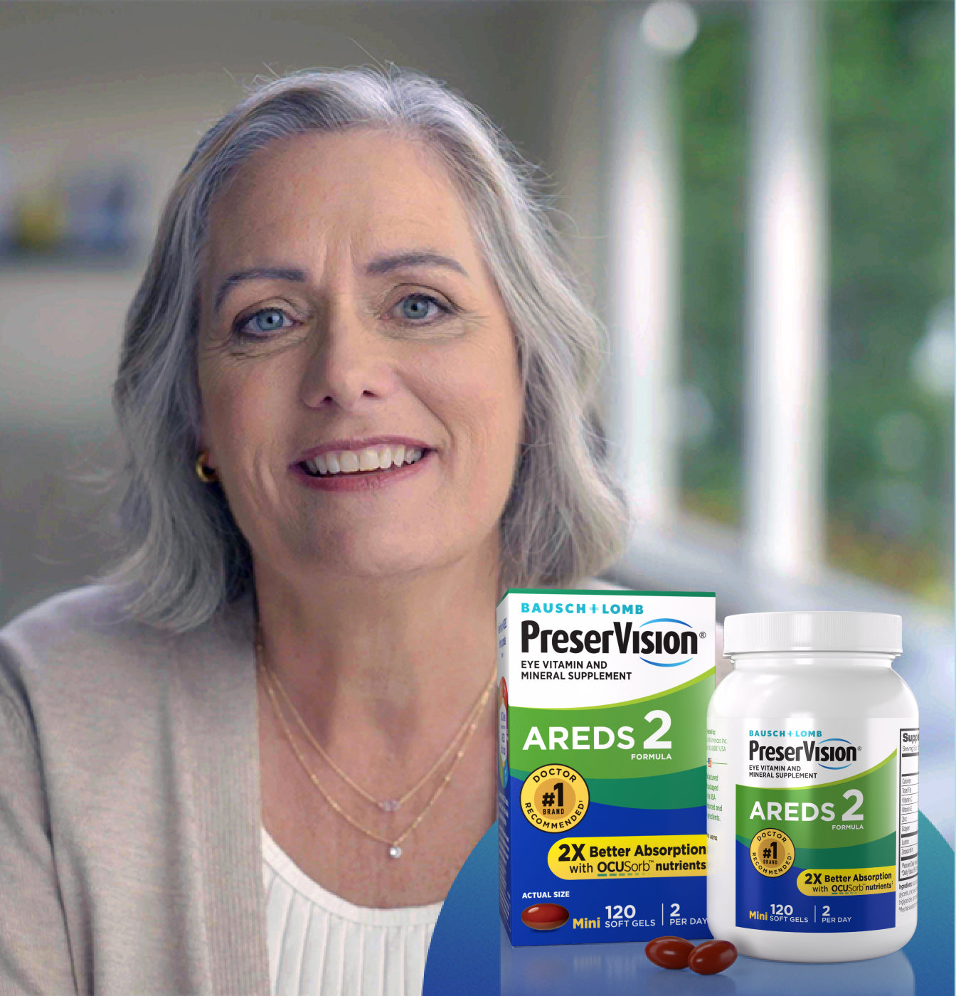 PreserVision AREDS® 👁️60 capsulas|¡Tu vision regenerada al 100%!