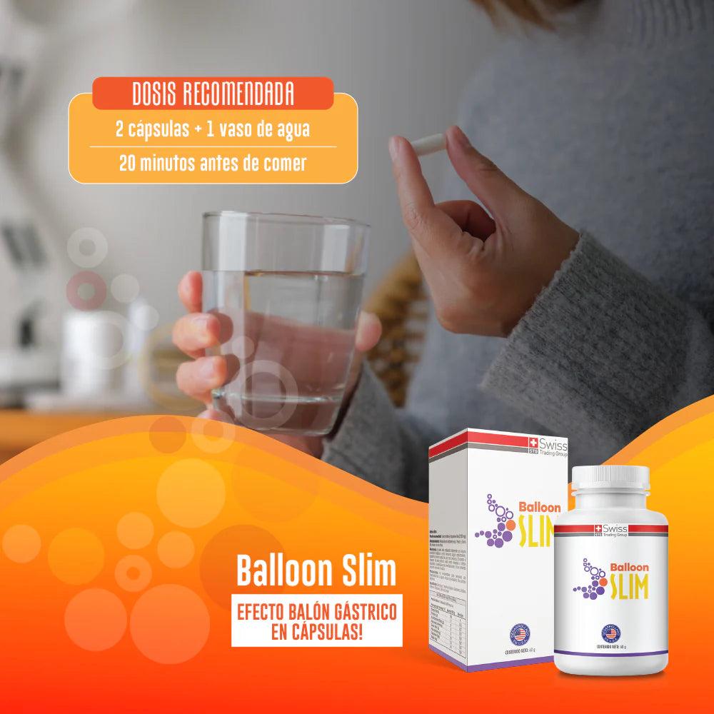 Menos hambre. Más control. Balloon Slim™