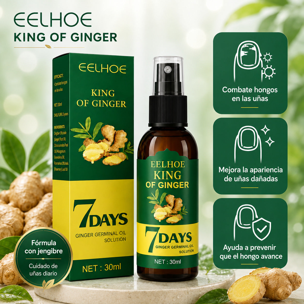 7 Days™ - Aceite Anti Hongos en Uñas