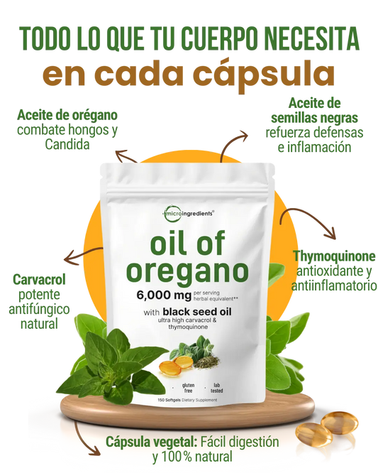 Aceite de oregano®|Con semilla negra