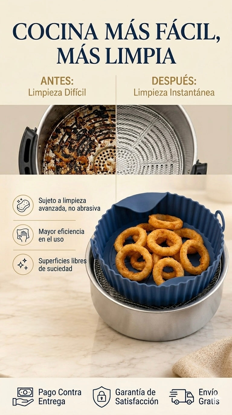 CLEANFRY™ — Kit de Silicona Antiadherente