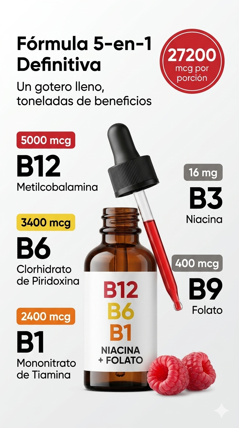 Vitamina B12 Premium® — Activa tu Cuerpo, Despierta tu Mente
