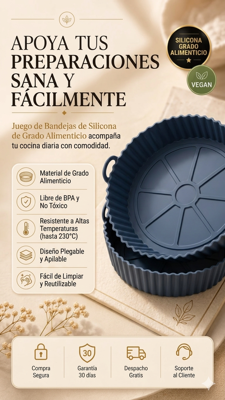 CLEANFRY™ — Kit de Silicona Antiadherente