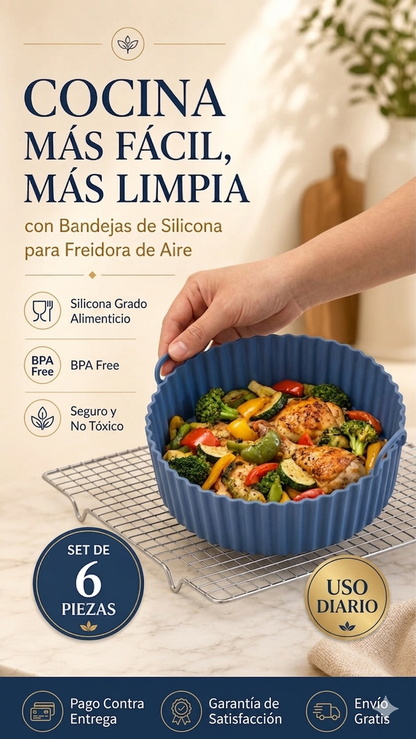 CLEANFRY™ — Kit de Silicona Antiadherente