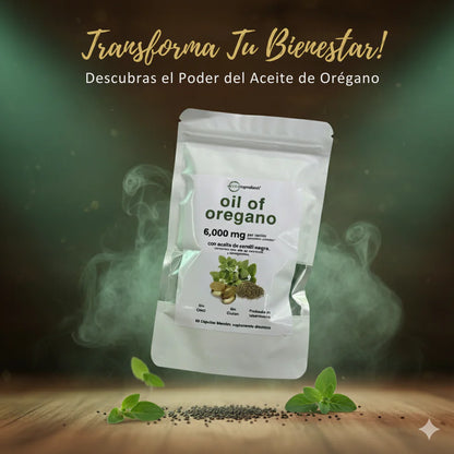 Aceite de oregano®|Con semilla negra