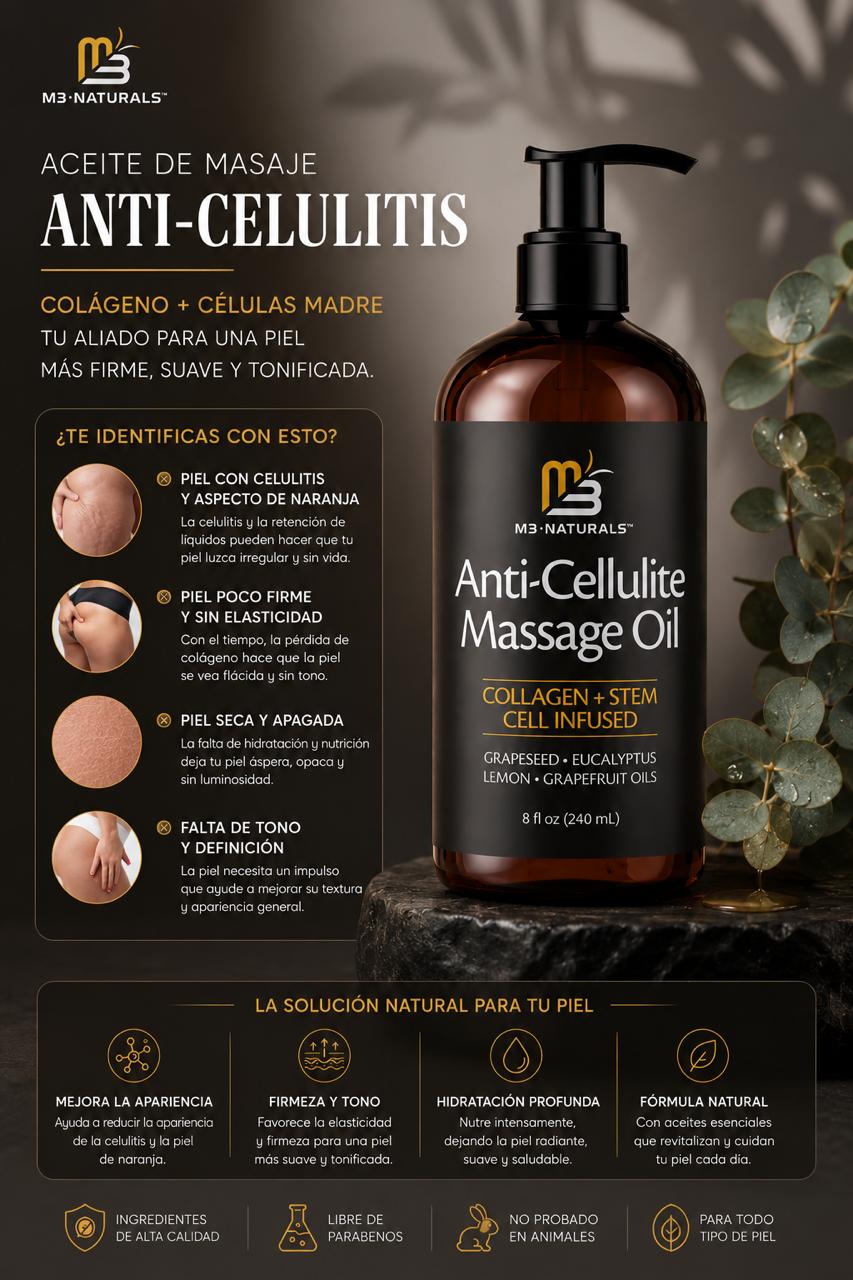 El aceite que está borrando la celulitis de miles de mujeres