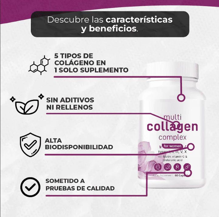 Colageno|Premium™ 5TIPOS