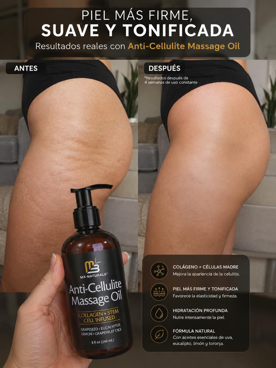 El aceite que está borrando la celulitis de miles de mujeres