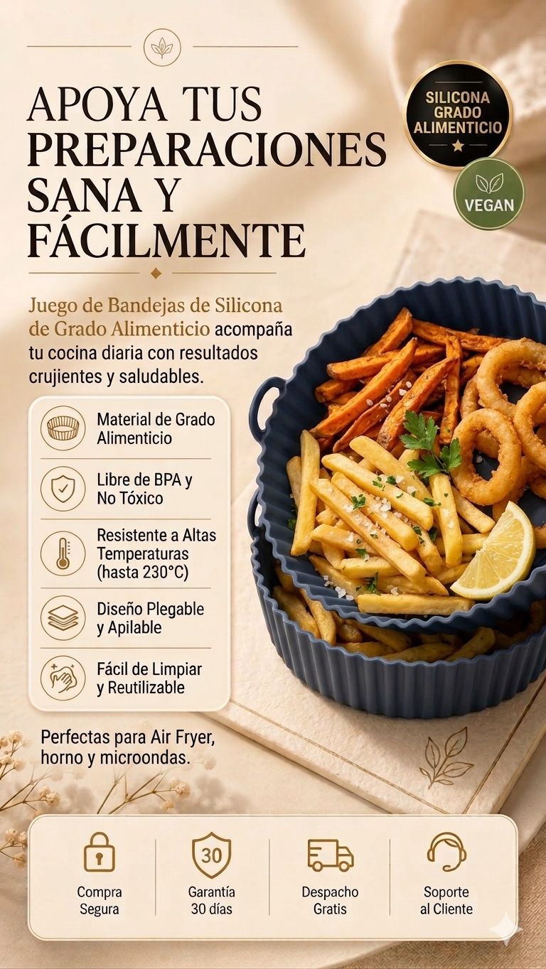 CLEANFRY™ — Kit de Silicona Antiadherente