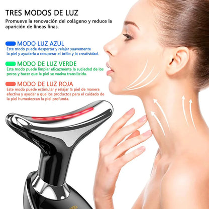 Masajeador Facial Reafirmante™ + Sérum de vitamina C ¡DE REGALO!